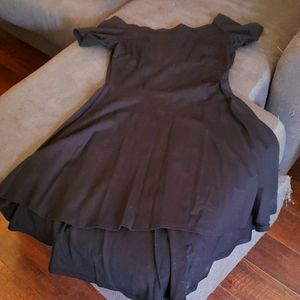 Pff the shoulder Black dress worn once